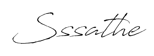 Get an exclusive digital autograph for Sssathe. The Antro_Vectra typeface captures the charm of real penmanship on paper. Sssathe signature style 6 images and pictures png