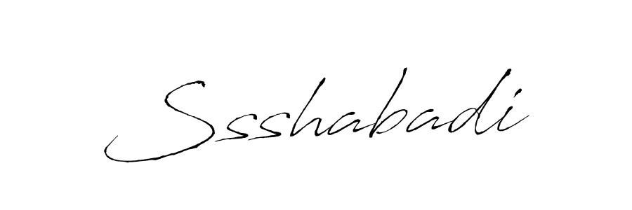 Make a beautiful signature design for name Ssshabadi. Use this online signature maker to create a handwritten signature for free. Ssshabadi signature style 6 images and pictures png