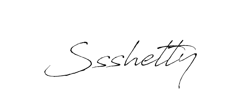 Create a beautiful signature design for name Ssshetty. With this signature (Antro_Vectra) fonts, you can make a handwritten signature for free. Ssshetty signature style 6 images and pictures png