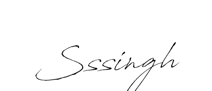 Create a beautiful signature design for name Sssingh. With this signature (Antro_Vectra) fonts, you can make a handwritten signature for free. Sssingh signature style 6 images and pictures png