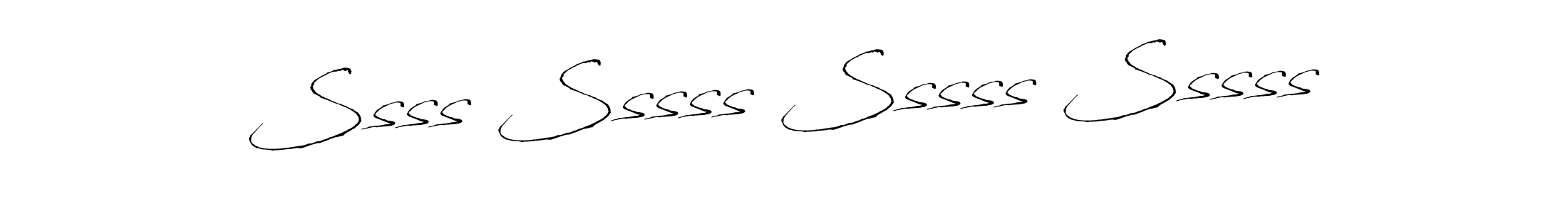 Create a beautiful signature design for name Ssss Sssss Sssss Sssss. With this signature (Antro_Vectra) fonts, you can make a handwritten signature for free. Ssss Sssss Sssss Sssss signature style 6 images and pictures png