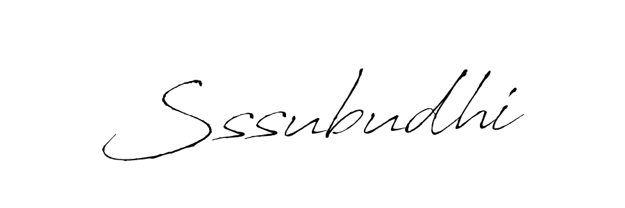 Use a signature maker to create a handwritten signature online. With this signature software, you can design (Antro_Vectra) your own signature for name Sssubudhi. Sssubudhi signature style 6 images and pictures png