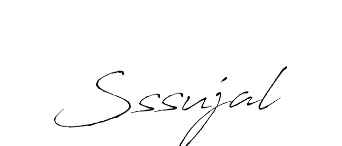 Make a beautiful signature design for name Sssujal. With this signature (Antro_Vectra) style, you can create a handwritten signature for free. Sssujal signature style 6 images and pictures png