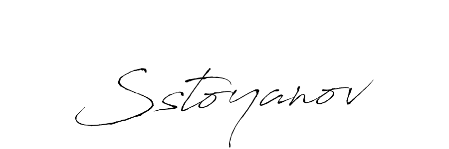 Use a signature maker to create a handwritten signature online. With this signature software, you can design (Antro_Vectra) your own signature for name Sstoyanov. Sstoyanov signature style 6 images and pictures png