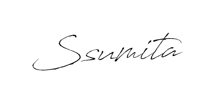 Make a beautiful signature design for name Ssumita. With this signature (Antro_Vectra) style, you can create a handwritten signature for free. Ssumita signature style 6 images and pictures png