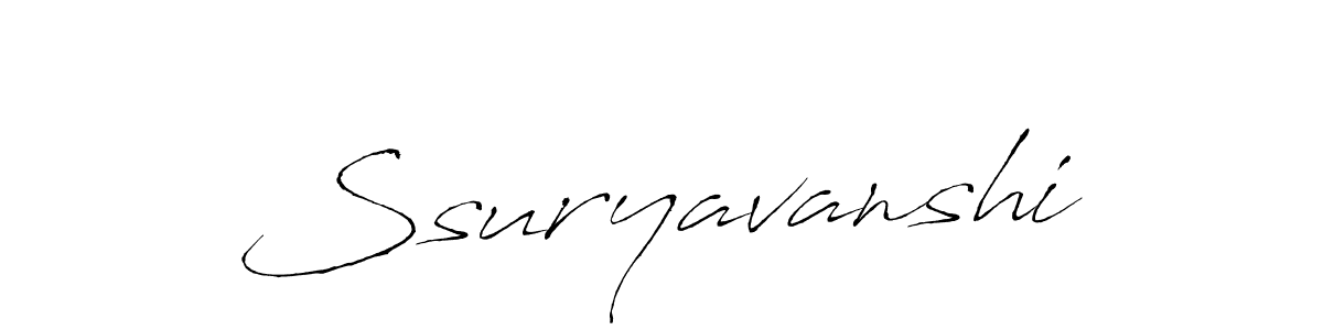 Similarly Antro_Vectra is the best handwritten signature design. Signature creator online .You can use it as an online autograph creator for name Ssuryavanshi. Ssuryavanshi signature style 6 images and pictures png
