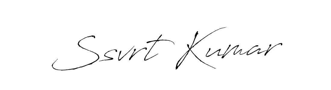 Antro_Vectra is a professional signature style that is perfect for those who want to add a touch of class to their signature. It is also a great choice for those who want to make their signature more unique. Get Ssvrt Kumar name to fancy signature for free. Ssvrt Kumar signature style 6 images and pictures png