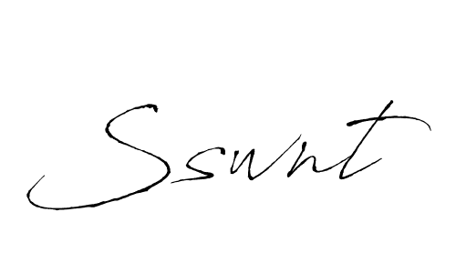 How to make Sswnt name signature. Use Antro_Vectra style for creating short signs online. This is the latest handwritten sign. Sswnt signature style 6 images and pictures png