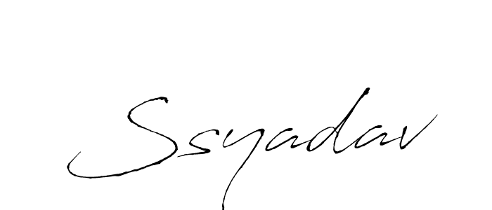 Also You can easily find your signature by using the search form. We will create Ssyadav name handwritten signature images for you free of cost using Antro_Vectra sign style. Ssyadav signature style 6 images and pictures png
