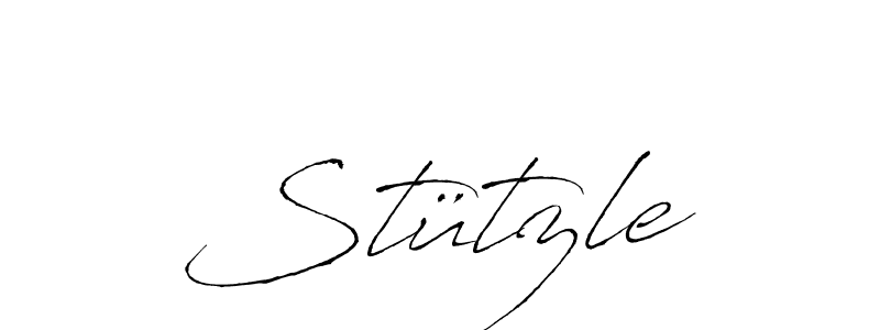 Stützle stylish signature style. Best Handwritten Sign (Antro_Vectra) for my name. Handwritten Signature Collection Ideas for my name Stützle. Stützle signature style 6 images and pictures png