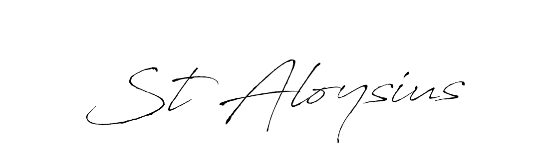 Here are the top 10 professional signature styles for the name St Aloysius. These are the best autograph styles you can use for your name. St Aloysius signature style 6 images and pictures png