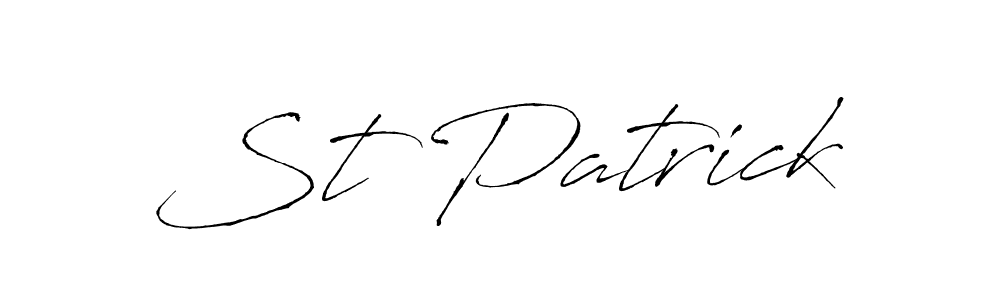 It looks lik you need a new signature style for name St Patrick. Design unique handwritten (Antro_Vectra) signature with our free signature maker in just a few clicks. St Patrick signature style 6 images and pictures png