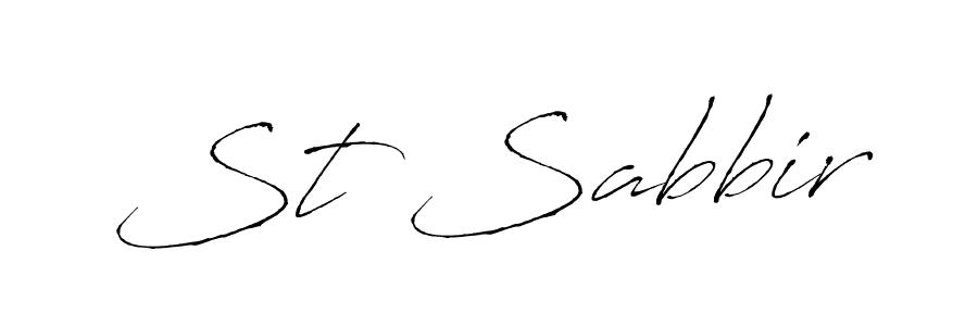 How to Draw St Sabbir signature style? Antro_Vectra is a latest design signature styles for name St Sabbir. St Sabbir signature style 6 images and pictures png