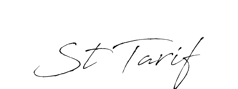 Here are the top 10 professional signature styles for the name St Tarif. These are the best autograph styles you can use for your name. St Tarif signature style 6 images and pictures png