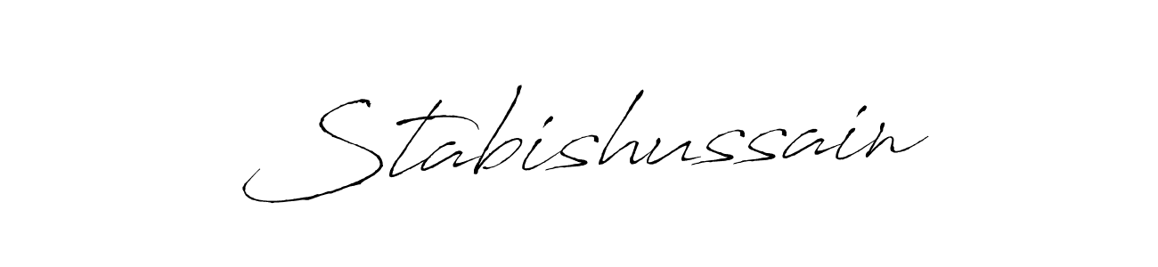 Antro_Vectra is a professional signature style that is perfect for those who want to add a touch of class to their signature. It is also a great choice for those who want to make their signature more unique. Get Stabishussain name to fancy signature for free. Stabishussain signature style 6 images and pictures png