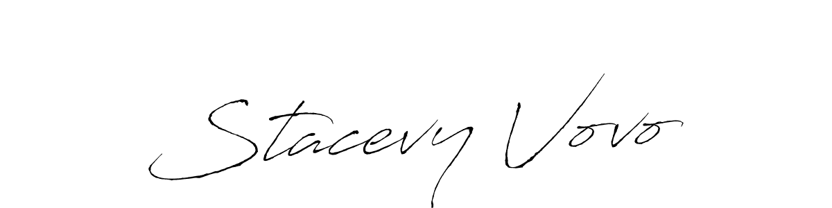 How to Draw Stacevy Vovo signature style? Antro_Vectra is a latest design signature styles for name Stacevy Vovo. Stacevy Vovo signature style 6 images and pictures png