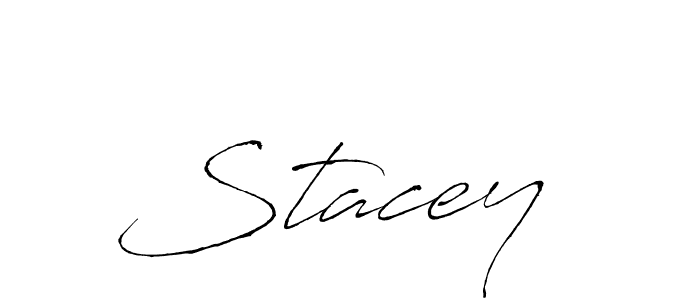 Use a signature maker to create a handwritten signature online. With this signature software, you can design (Antro_Vectra) your own signature for name Stacey . Stacey  signature style 6 images and pictures png