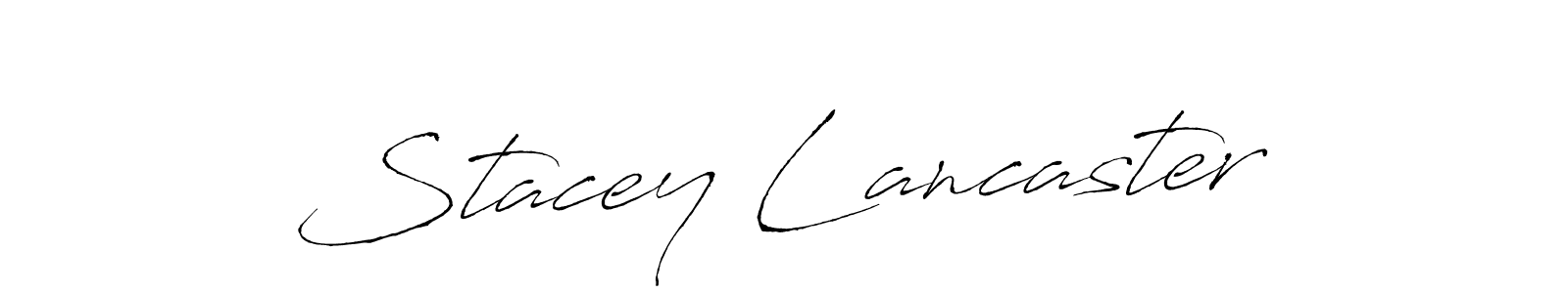 How to make Stacey Lancaster signature? Antro_Vectra is a professional autograph style. Create handwritten signature for Stacey Lancaster name. Stacey Lancaster signature style 6 images and pictures png