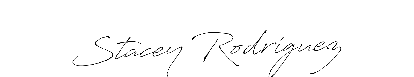 Create a beautiful signature design for name Stacey Rodriguez. With this signature (Antro_Vectra) fonts, you can make a handwritten signature for free. Stacey Rodriguez signature style 6 images and pictures png