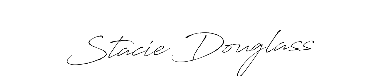 Make a beautiful signature design for name Stacie Douglass. With this signature (Antro_Vectra) style, you can create a handwritten signature for free. Stacie Douglass signature style 6 images and pictures png