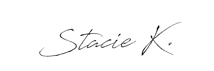 You can use this online signature creator to create a handwritten signature for the name Stacie K.. This is the best online autograph maker. Stacie K. signature style 6 images and pictures png