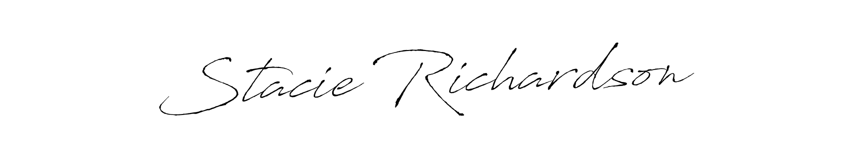 It looks lik you need a new signature style for name Stacie Richardson. Design unique handwritten (Antro_Vectra) signature with our free signature maker in just a few clicks. Stacie Richardson signature style 6 images and pictures png