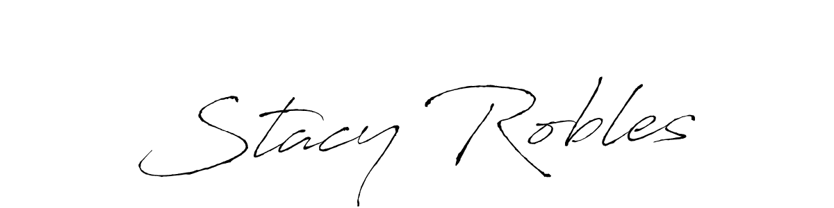 Use a signature maker to create a handwritten signature online. With this signature software, you can design (Antro_Vectra) your own signature for name Stacy Robles. Stacy Robles signature style 6 images and pictures png