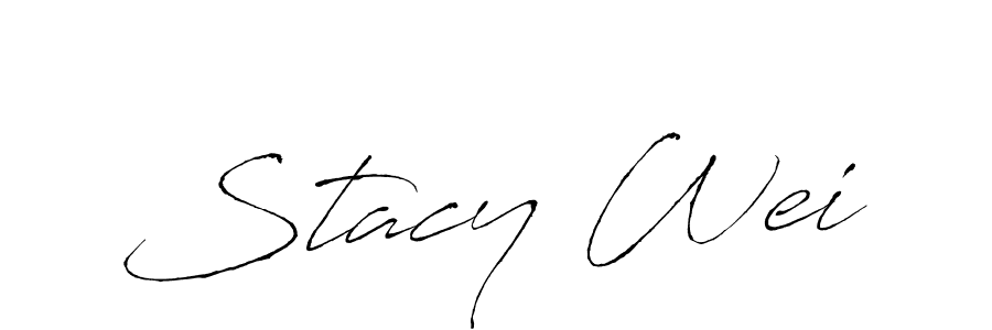 Also You can easily find your signature by using the search form. We will create Stacy Wei name handwritten signature images for you free of cost using Antro_Vectra sign style. Stacy Wei signature style 6 images and pictures png