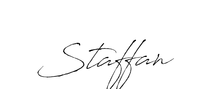 Make a beautiful signature design for name Staffan. With this signature (Antro_Vectra) style, you can create a handwritten signature for free. Staffan signature style 6 images and pictures png