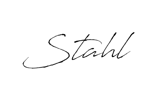 Use a signature maker to create a handwritten signature online. With this signature software, you can design (Antro_Vectra) your own signature for name Stahl. Stahl signature style 6 images and pictures png