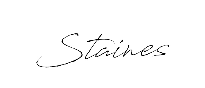 Similarly Antro_Vectra is the best handwritten signature design. Signature creator online .You can use it as an online autograph creator for name Staines. Staines signature style 6 images and pictures png