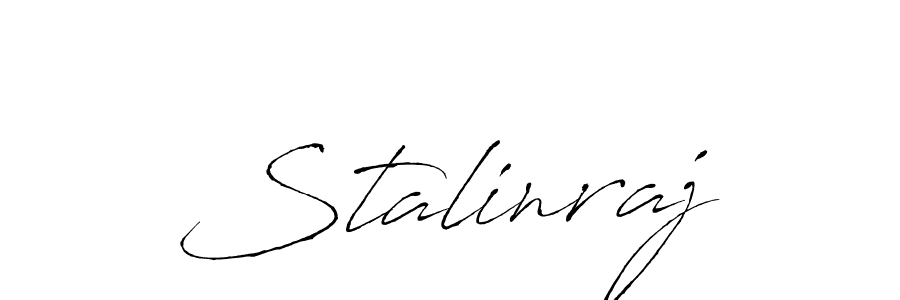 Stalinraj stylish signature style. Best Handwritten Sign (Antro_Vectra) for my name. Handwritten Signature Collection Ideas for my name Stalinraj. Stalinraj signature style 6 images and pictures png