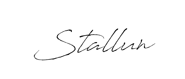 Once you've used our free online signature maker to create your best signature Antro_Vectra style, it's time to enjoy all of the benefits that Stallun name signing documents. Stallun signature style 6 images and pictures png