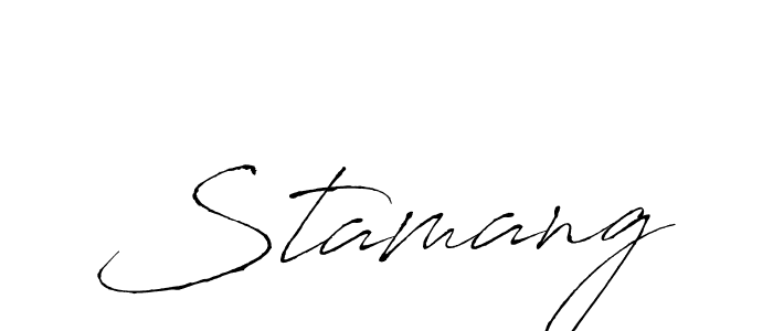 See photos of Stamang official signature by Spectra . Check more albums & portfolios. Read reviews & check more about Antro_Vectra font. Stamang signature style 6 images and pictures png