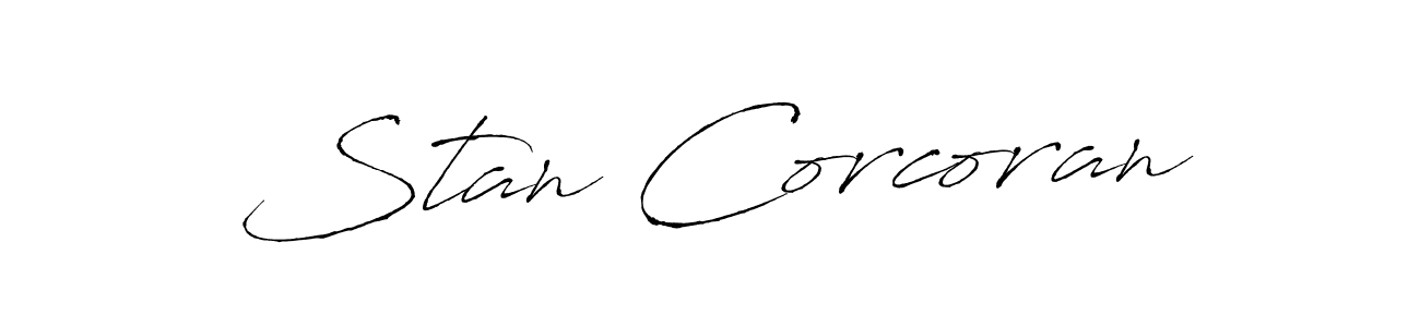 Make a short Stan Corcoran signature style. Manage your documents anywhere anytime using Antro_Vectra. Create and add eSignatures, submit forms, share and send files easily. Stan Corcoran signature style 6 images and pictures png