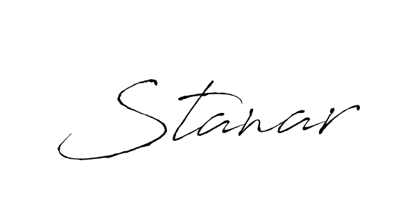 Stanar stylish signature style. Best Handwritten Sign (Antro_Vectra) for my name. Handwritten Signature Collection Ideas for my name Stanar. Stanar signature style 6 images and pictures png