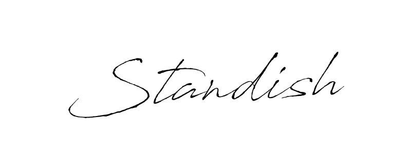 Create a beautiful signature design for name Standish. With this signature (Antro_Vectra) fonts, you can make a handwritten signature for free. Standish signature style 6 images and pictures png