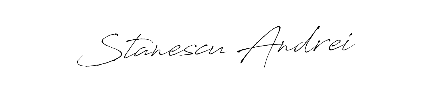 if you are searching for the best signature style for your name Stanescu Andrei. so please give up your signature search. here we have designed multiple signature styles  using Antro_Vectra. Stanescu Andrei signature style 6 images and pictures png