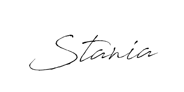 if you are searching for the best signature style for your name Stania. so please give up your signature search. here we have designed multiple signature styles  using Antro_Vectra. Stania signature style 6 images and pictures png