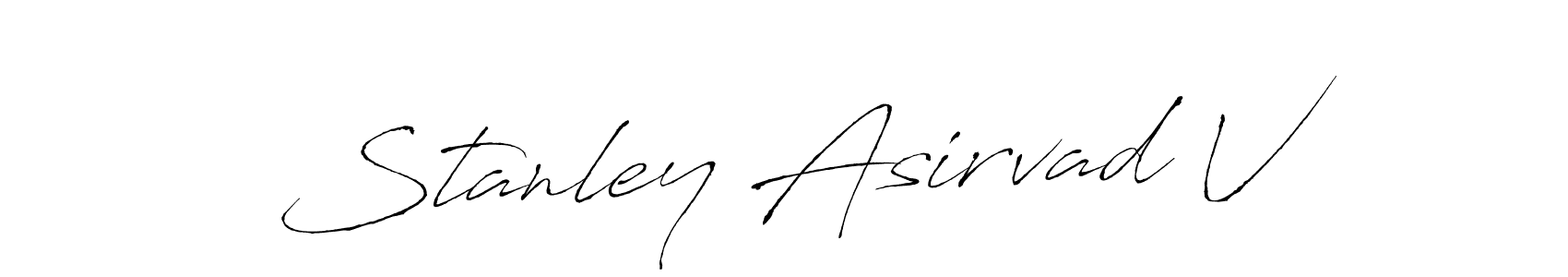 This is the best signature style for the Stanley Asirvad V name. Also you like these signature font (Antro_Vectra). Mix name signature. Stanley Asirvad V signature style 6 images and pictures png
