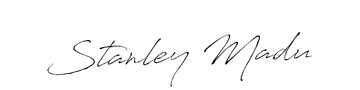 Here are the top 10 professional signature styles for the name Stanley Madu. These are the best autograph styles you can use for your name. Stanley Madu signature style 6 images and pictures png