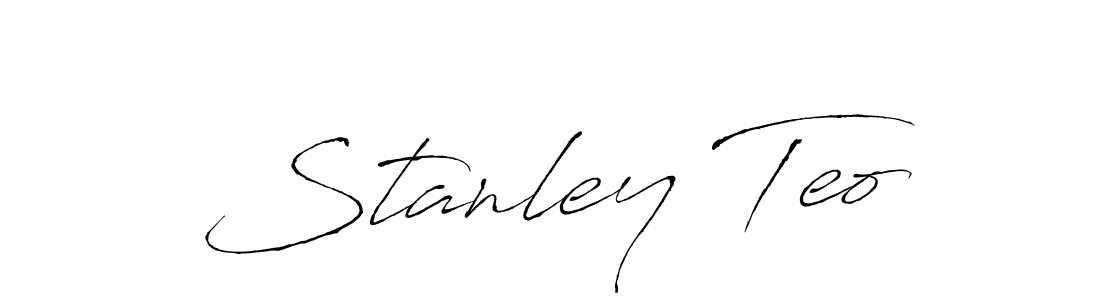 The best way (Antro_Vectra) to make a short signature is to pick only two or three words in your name. The name Stanley Teo include a total of six letters. For converting this name. Stanley Teo signature style 6 images and pictures png