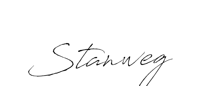 Stanweg stylish signature style. Best Handwritten Sign (Antro_Vectra) for my name. Handwritten Signature Collection Ideas for my name Stanweg. Stanweg signature style 6 images and pictures png