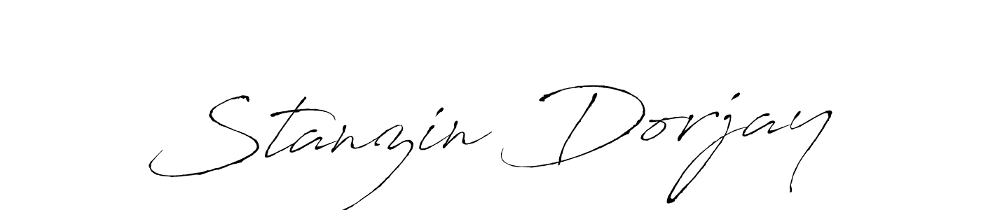 You should practise on your own different ways (Antro_Vectra) to write your name (Stanzin Dorjay) in signature. don't let someone else do it for you. Stanzin Dorjay signature style 6 images and pictures png