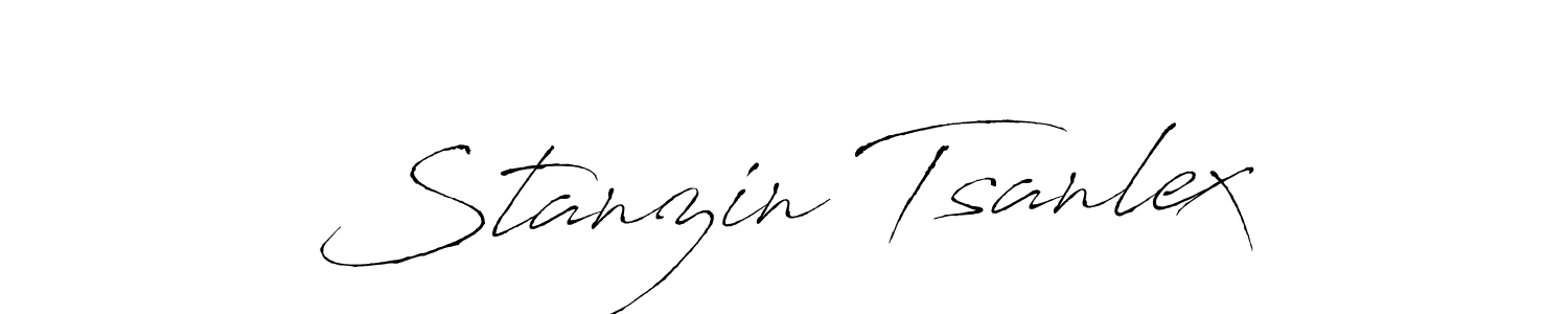 Make a short Stanzin Tsanlex signature style. Manage your documents anywhere anytime using Antro_Vectra. Create and add eSignatures, submit forms, share and send files easily. Stanzin Tsanlex signature style 6 images and pictures png