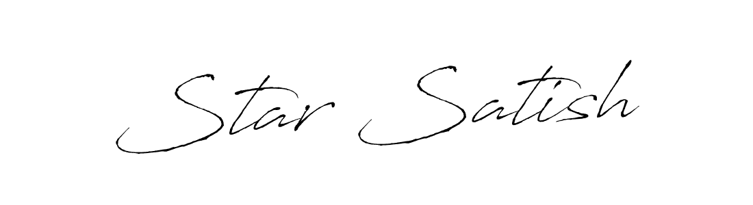 See photos of Star Satish official signature by Spectra . Check more albums & portfolios. Read reviews & check more about Antro_Vectra font. Star Satish signature style 6 images and pictures png