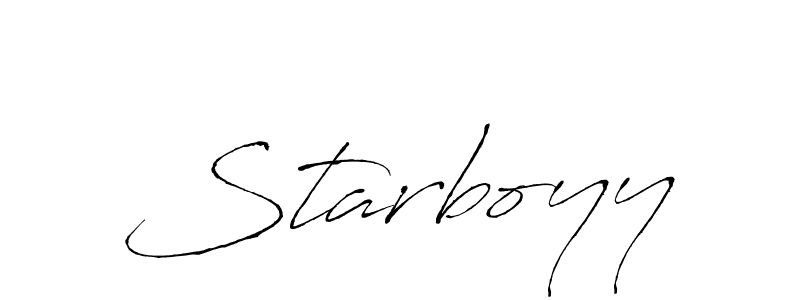 Starboyy stylish signature style. Best Handwritten Sign (Antro_Vectra) for my name. Handwritten Signature Collection Ideas for my name Starboyy. Starboyy signature style 6 images and pictures png