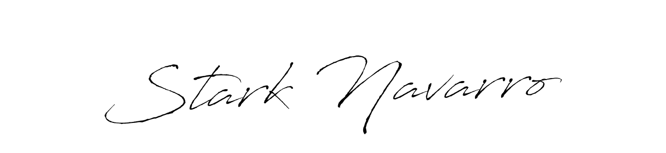 Use a signature maker to create a handwritten signature online. With this signature software, you can design (Antro_Vectra) your own signature for name Stark Navarro. Stark Navarro signature style 6 images and pictures png