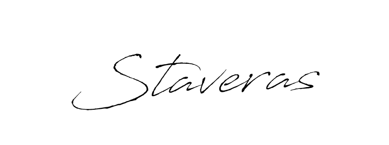 How to make Staveras signature? Antro_Vectra is a professional autograph style. Create handwritten signature for Staveras name. Staveras signature style 6 images and pictures png