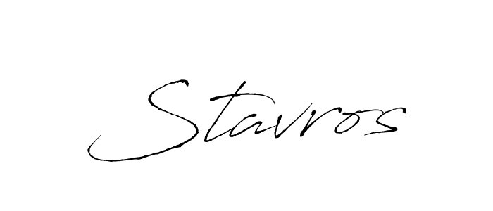 Design your own signature with our free online signature maker. With this signature software, you can create a handwritten (Antro_Vectra) signature for name Stavros. Stavros signature style 6 images and pictures png